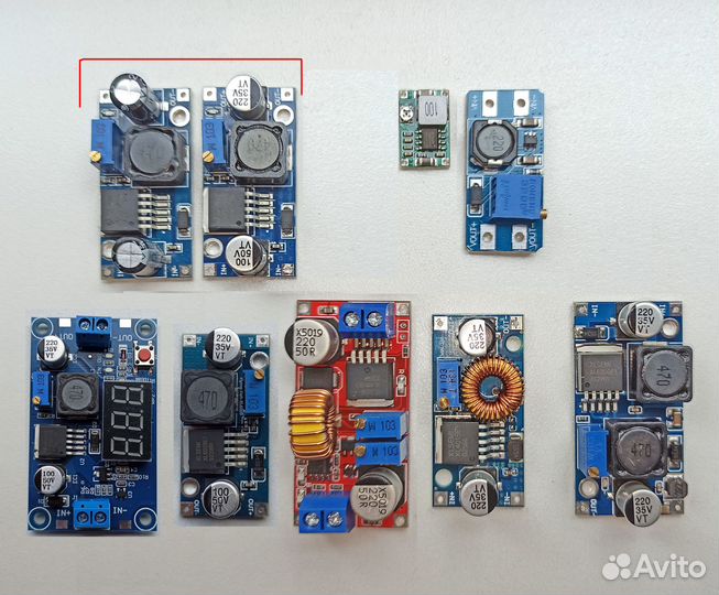Стабилизаторы напряжения DC понижающие повышающие