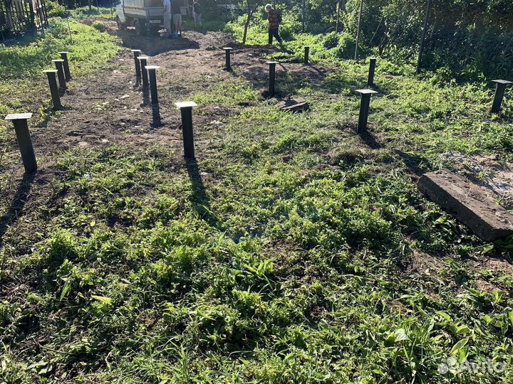 Винтовые сваи Монтаж фундамента на винтовых сваях