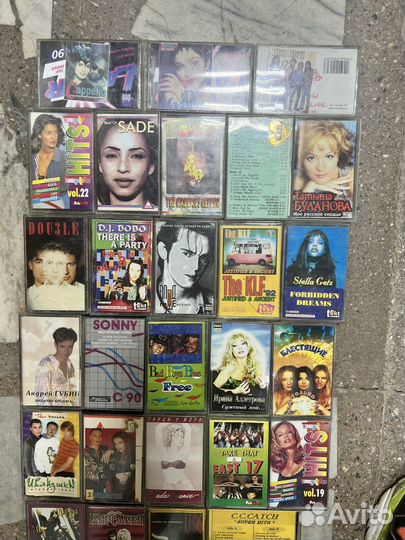 Cd диски, кассеты аудио и видео