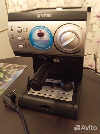 Кофемашина рожковая vitek