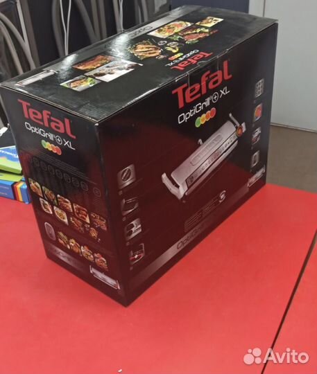 Электрогриль tefal optigrill xl gc722d34