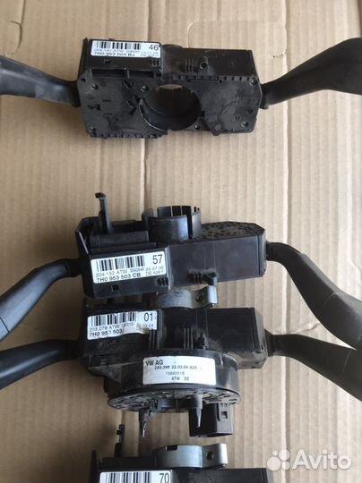 Подрулевой переключатель на фольксваген т5