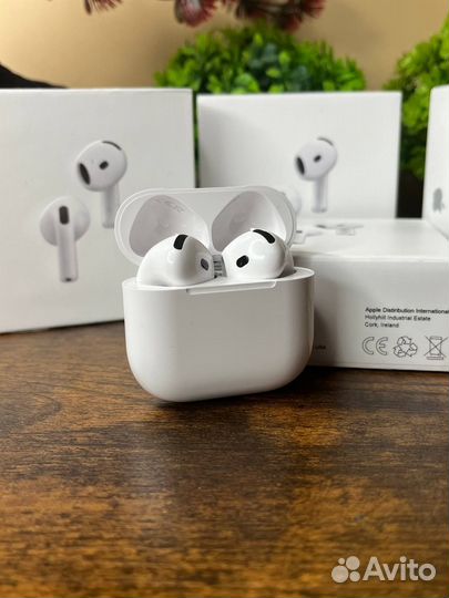 AirPods 4 (Гарантия+Чехол)