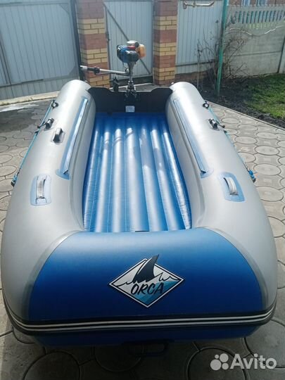Надувная лодка пвх бу