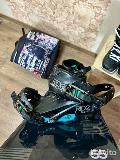 Комплект сноуборд мужской