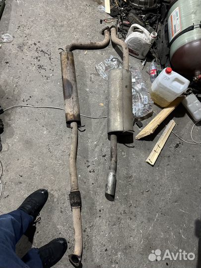 Выхлоп granta Спорт