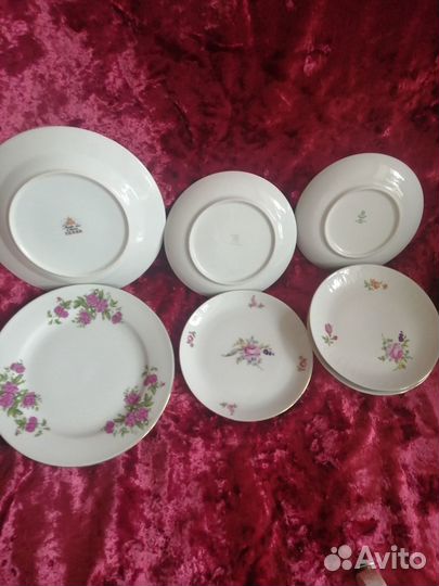 Тарелки гдр.Япония.чсср