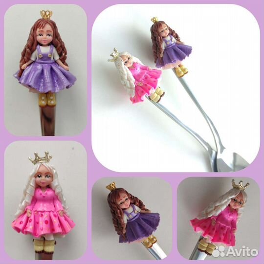 Куколка на ложке