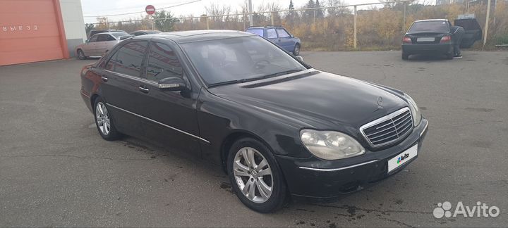 Mercedes-Benz S-класс 4.0 AT, 2002, 450 000 км