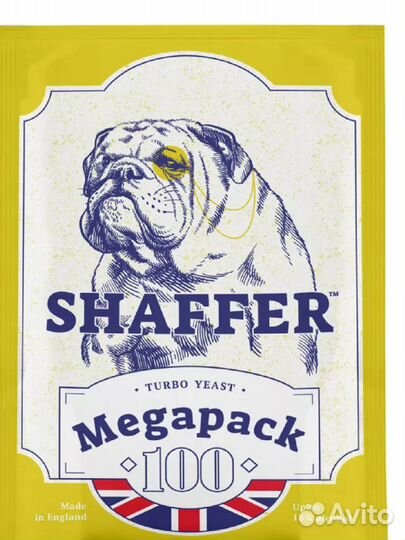 Дрожжи спиртовые shaffer шаффер
