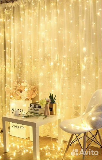 Гирлянда штора