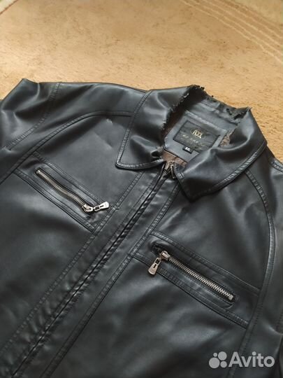 Кожаная куртка мужская