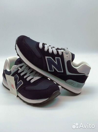 Превосходные New Balance 574: Темно-синие, 35-46