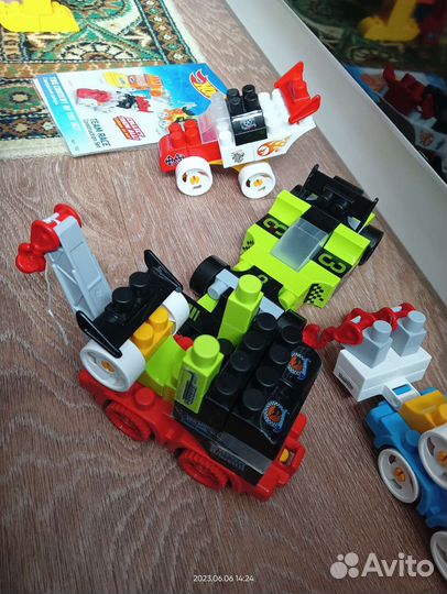 Конструктор Лего Bauer Набор 4 машины Hot Wheels