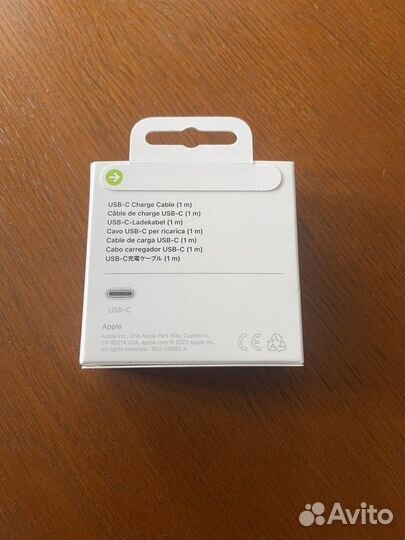 Apple USB-C кабель в тканевой оплетке / оригинал