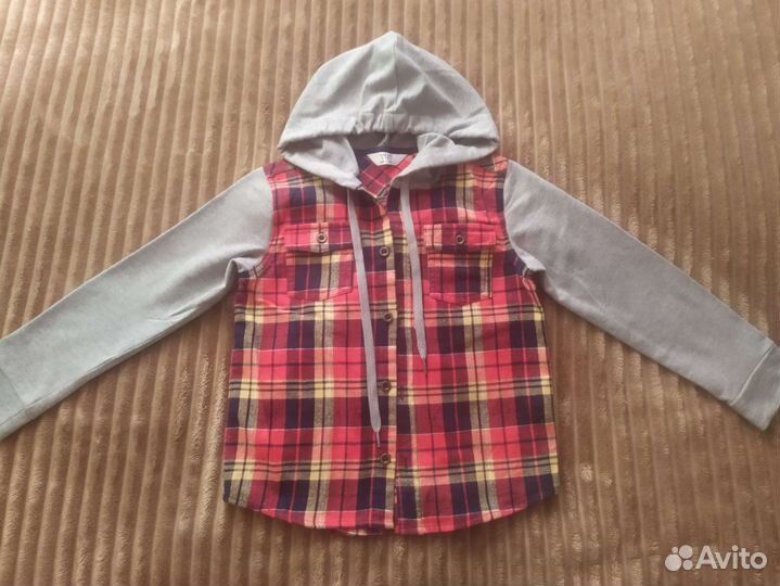 Разные рубашки фирменные для мальчика