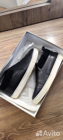 Кеды слипоны на меху Sergio Rusconi