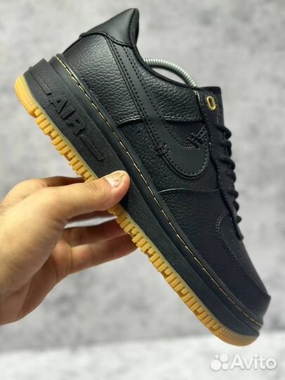 Кроссовки Nike Air Force 1 Low Luxe Black Gum