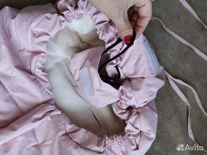 Зимний конверт в коляску мимими