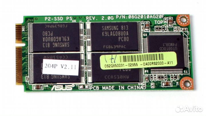 SSD диск (D) 32 Gb для нетбука asus eeepc-901