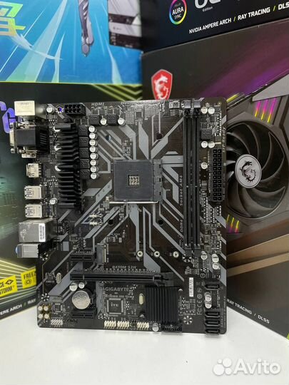 Материнская плата b450m d2h