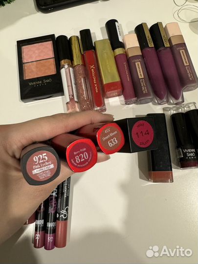 Декоративная косметика пакетом и поштучно