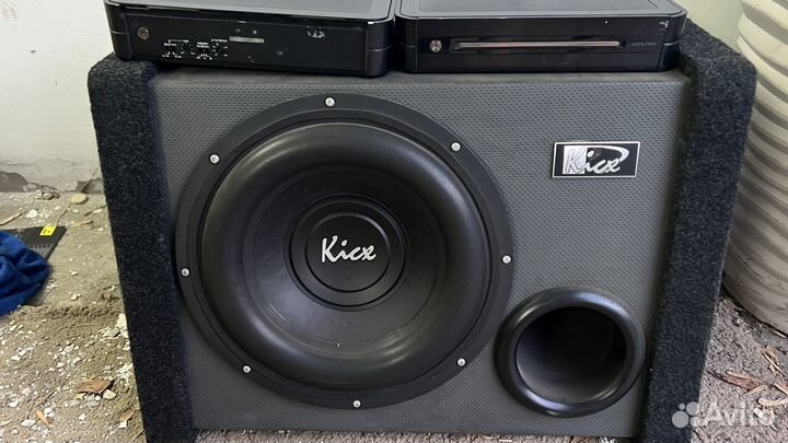 Сабвуфер пассивный Kicx PRO302B