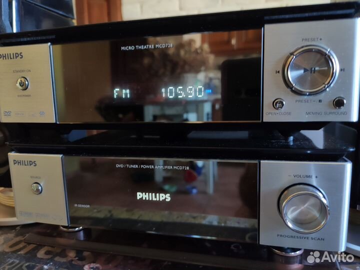 Музыкальный центр Philip's mcd 728