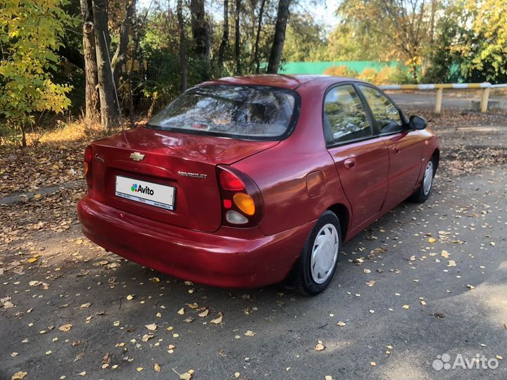 Chevrolet Lanos 1.5 МТ, 2008, 123 456 км