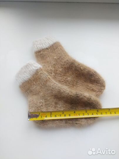 Носки детские из собачьей шерсти