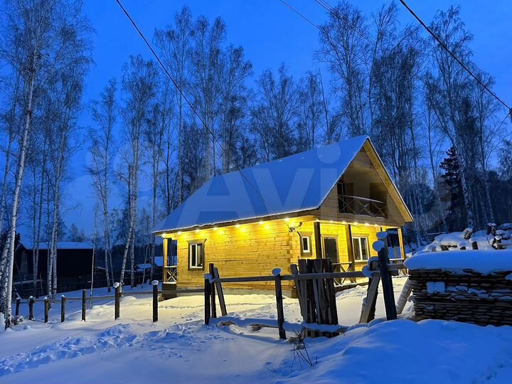 Дом 122,8 м² на участке 10 сот.