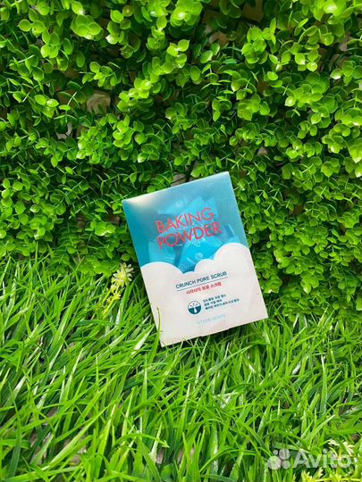 Скраб-пилинг для лица baking powder