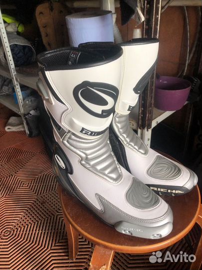 Мотоботы Richa Pro Speed white 43-44 размер