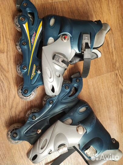 Роликовые коньки детские раздвижные