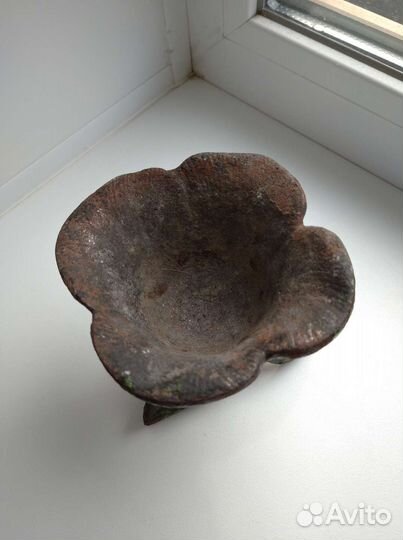 Пепельница Касли старинная чугун