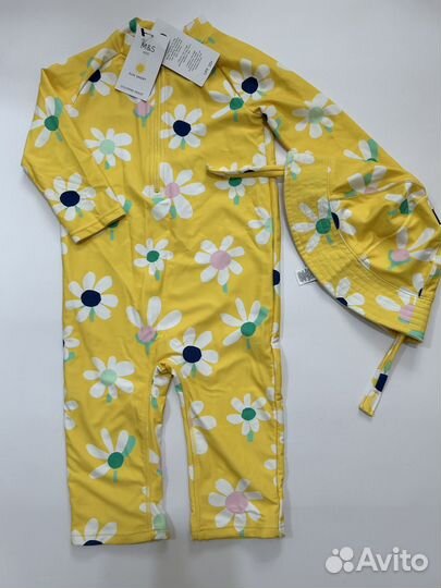 Купальный костюм для девочки 110/116 Mark Spencer