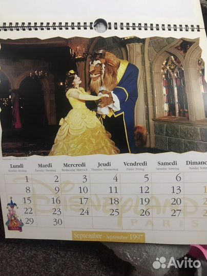 Календарь Disneyland настеный