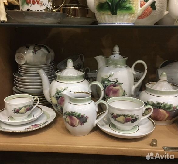 Чайно-кофейный сервиз. Дулево