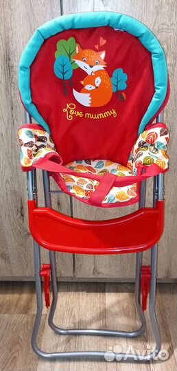 Стульчик для кормления Demi Star для куклы