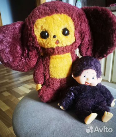 Мягкая игрушка чебурашка СССР