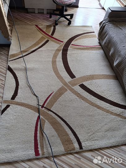 Ковер шерстяной бу
