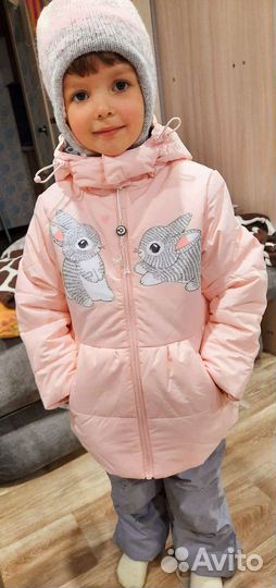 Зимний костюм для девочки
