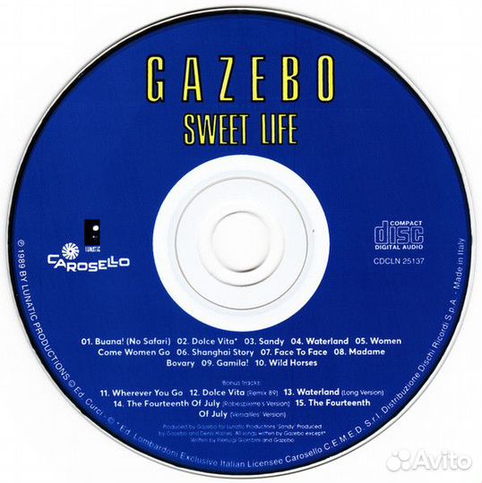 CD Gazebo – Sweet Life