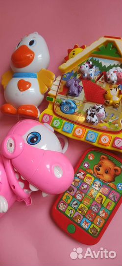 Музыкальные и развивающие игрушки пакетом