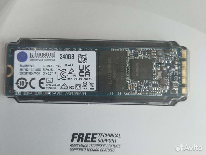 Ssd kingston 240 гб