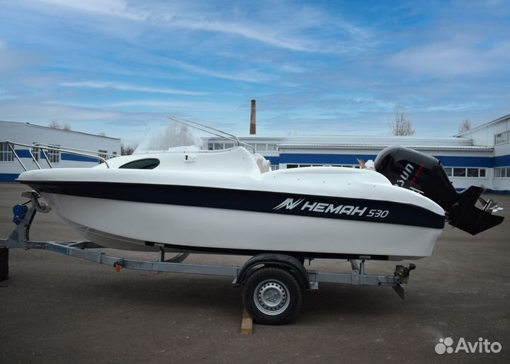 Каютный катер Неман 530 новый от производителя