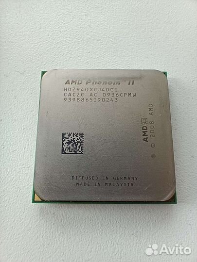 Процессор AMD Phenom II X4 940 AM2+