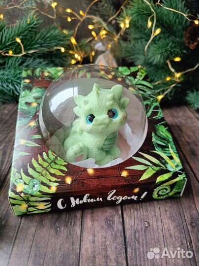 Дракон Беляшик. Мыло ручной работы символ 2024