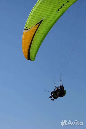 Полеты на параплане в тандеме с инструктором