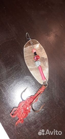 Супер блесна ручной работы, по Ленку, Тайменю